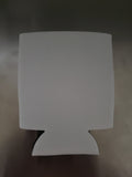 White sublimation blank can coozie