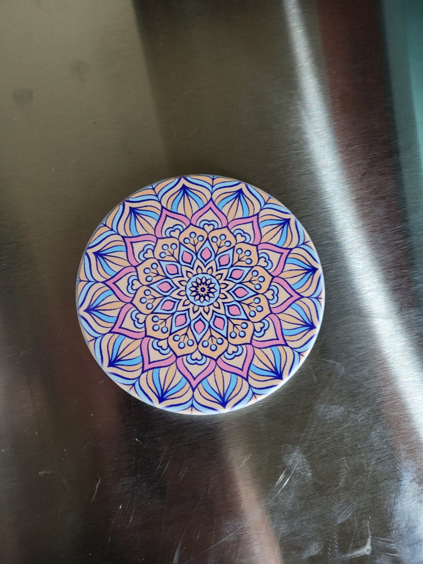 Ceramic Coaster Blank — Round or Square 4 Pack