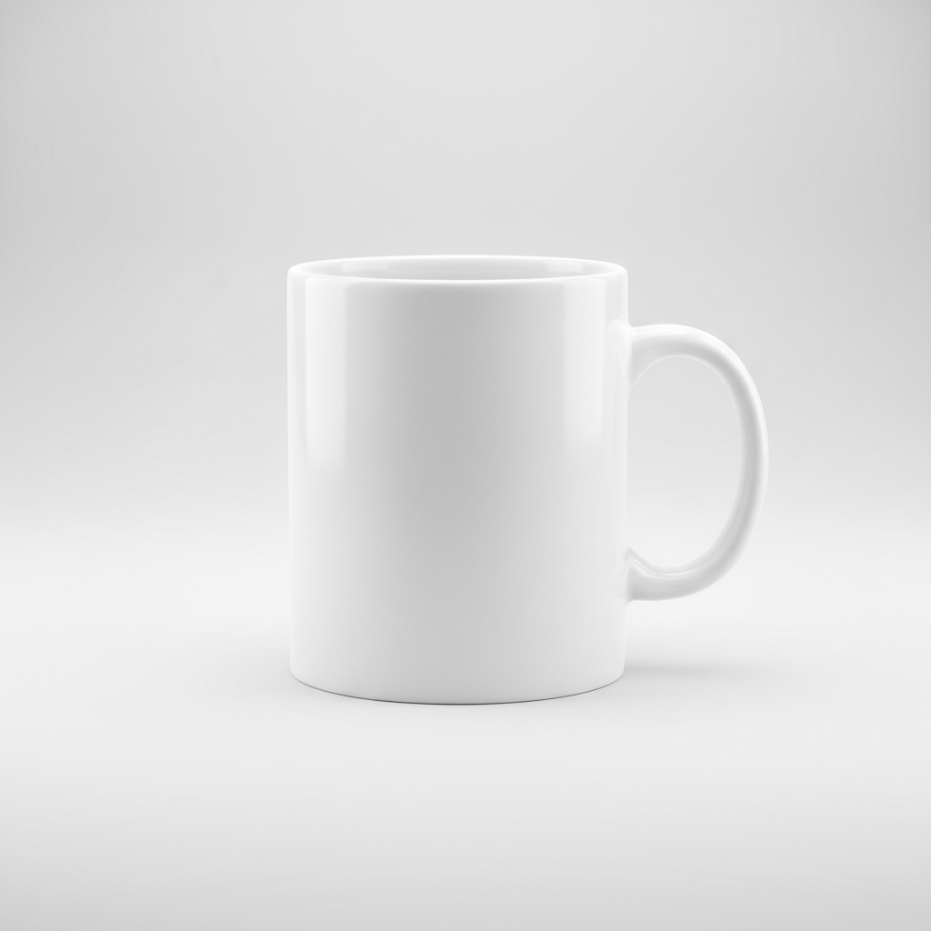 15oz white sublimation blank coffee mug