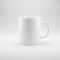 15oz white sublimation blank coffee mug