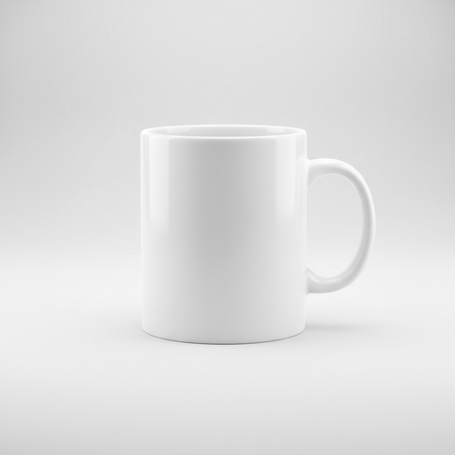 15oz white sublimation blank coffee mug