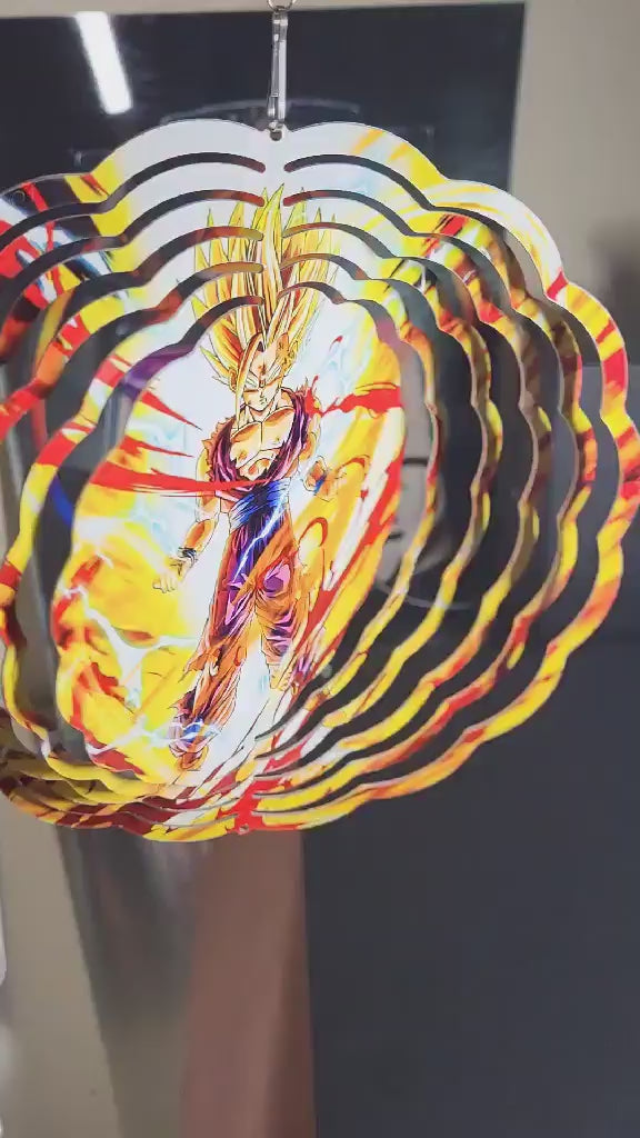 Super Saiyan Gohan 8" Wind Spinner – Power Up